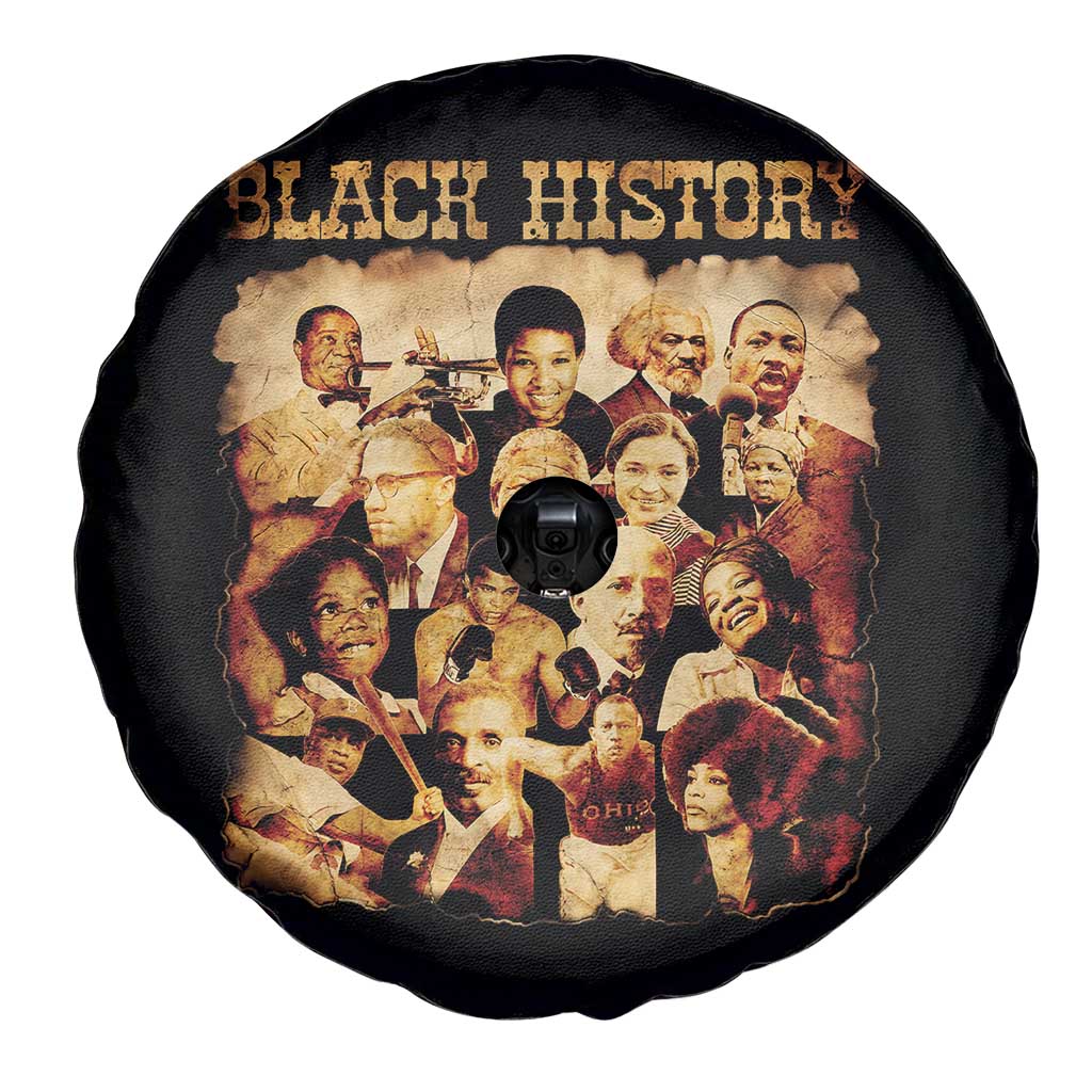 Black History Month Spare Tire Cover African American Pride - Wonder Print Shop