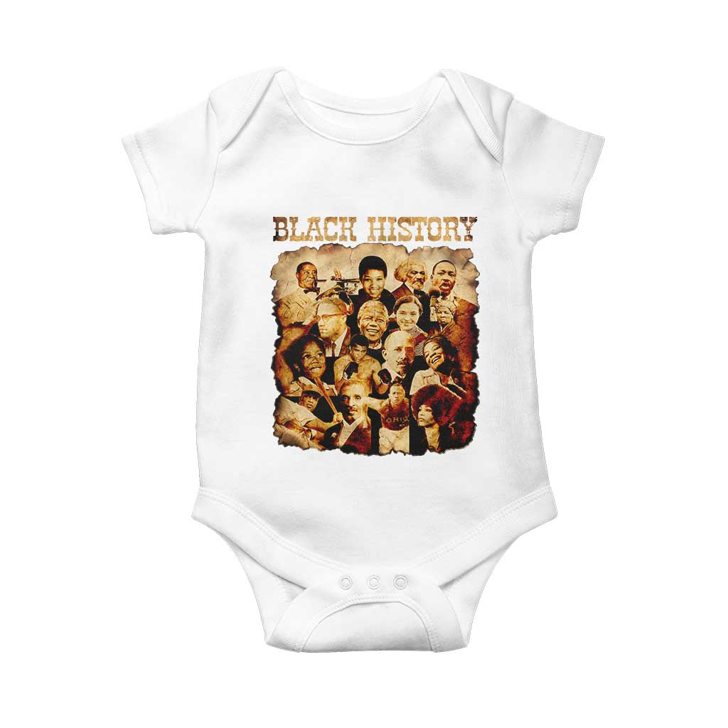 Black History Month Baby Onesie African American Pride - Wonder Print Shop