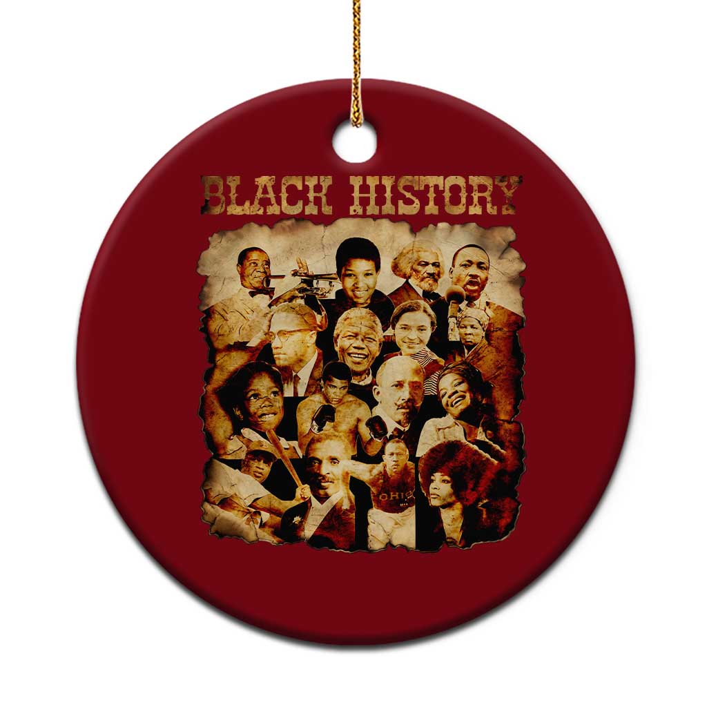 Black History Month Ceramic Ornament African American Pride - Wonder Print Shop