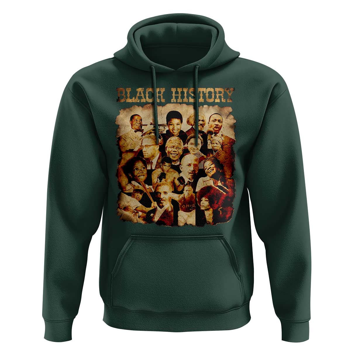Black History Month Hoodie African American Pride - Wonder Print Shop