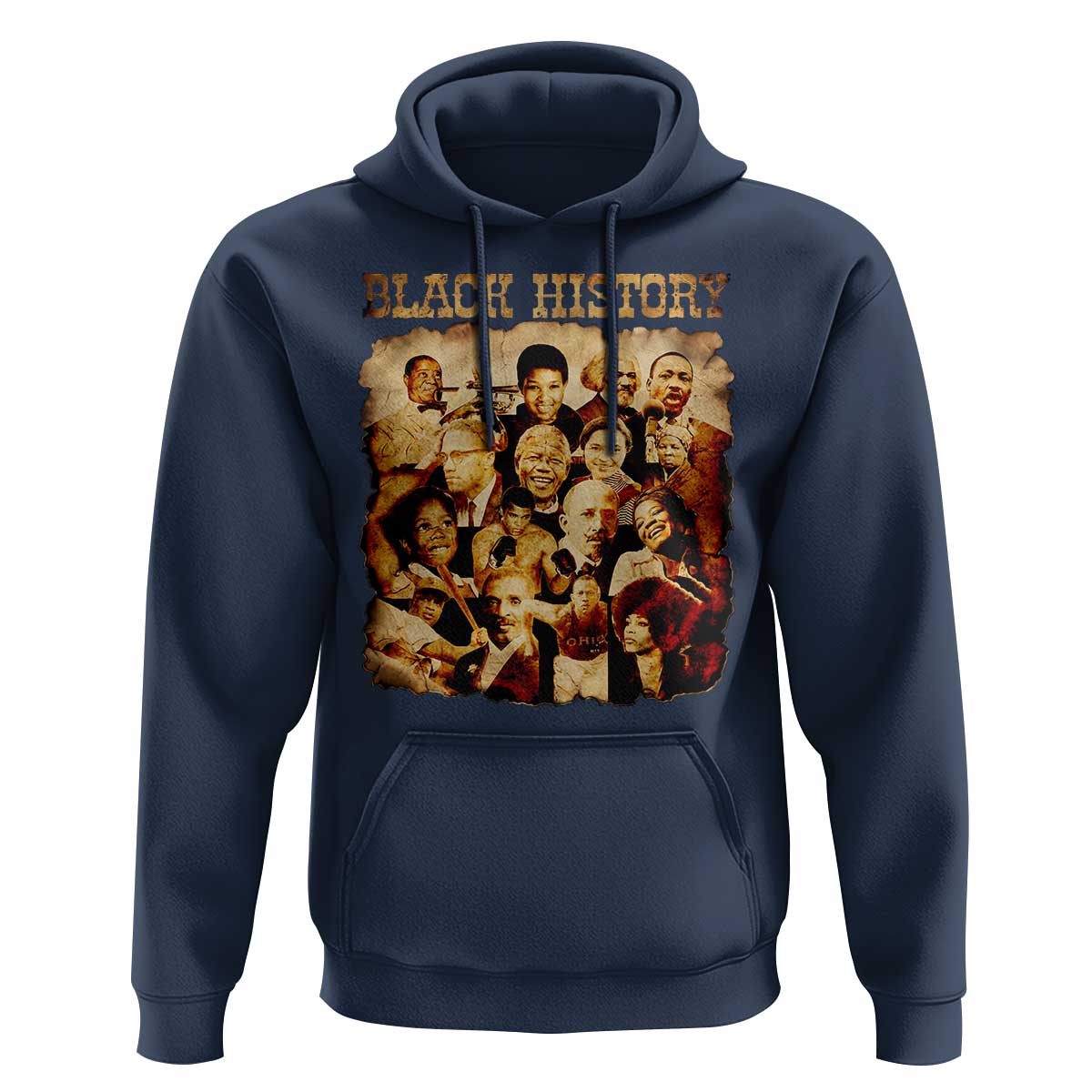 Black History Month Hoodie African American Pride - Wonder Print Shop