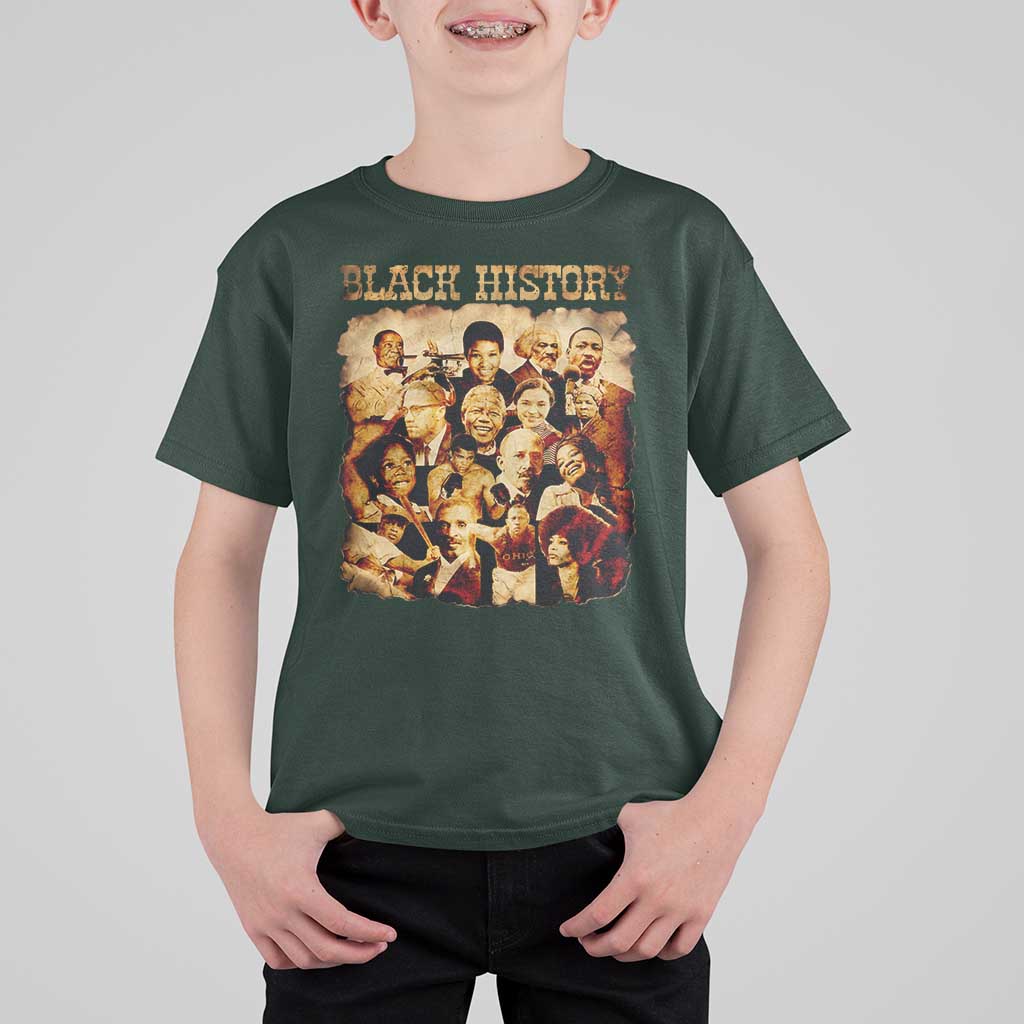 Black History Month T Shirt For Kid African American Pride - Wonder Print Shop