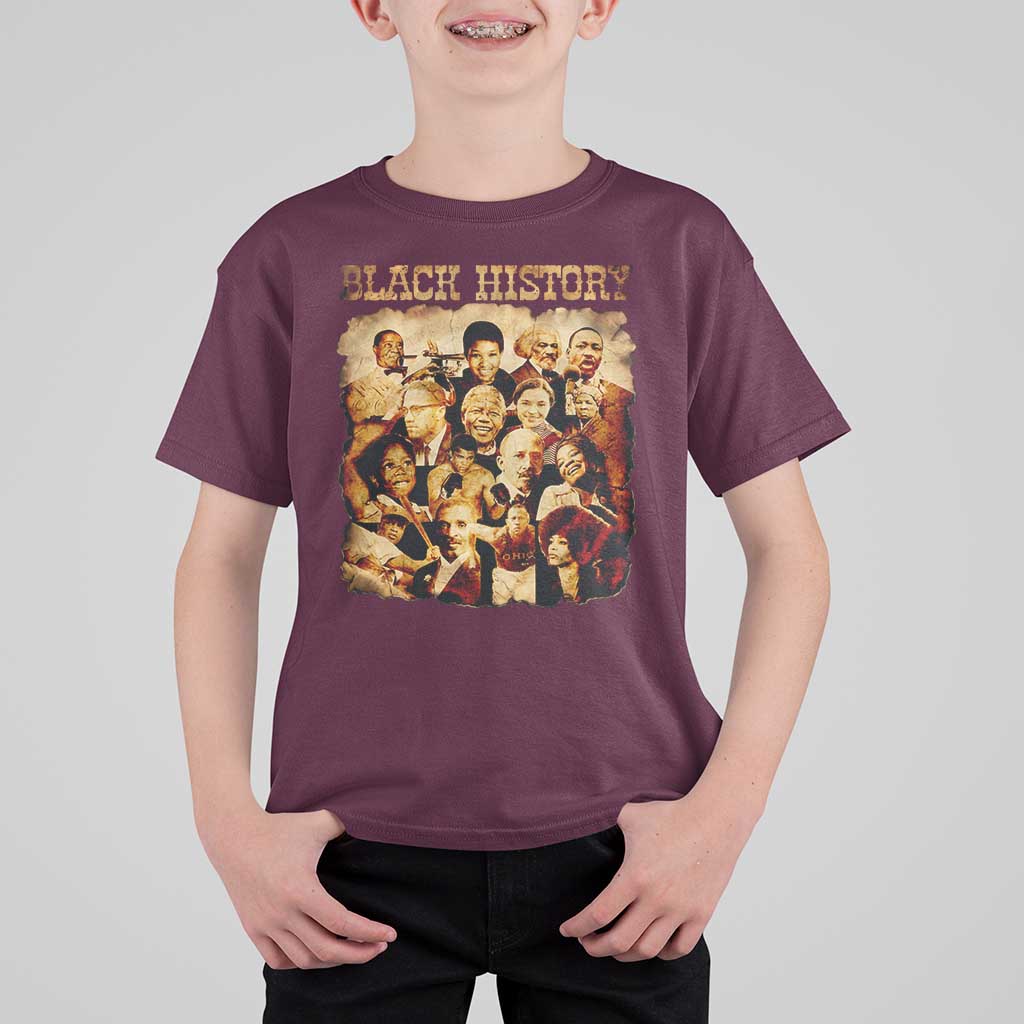 Black History Month T Shirt For Kid African American Pride - Wonder Print Shop