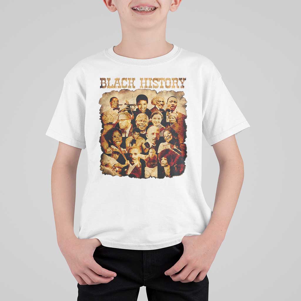 Black History Month T Shirt For Kid African American Pride - Wonder Print Shop