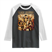 Black History Month Raglan Shirt African American Pride - Wonder Print Shop