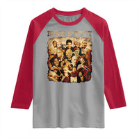 Black History Month Raglan Shirt African American Pride - Wonder Print Shop
