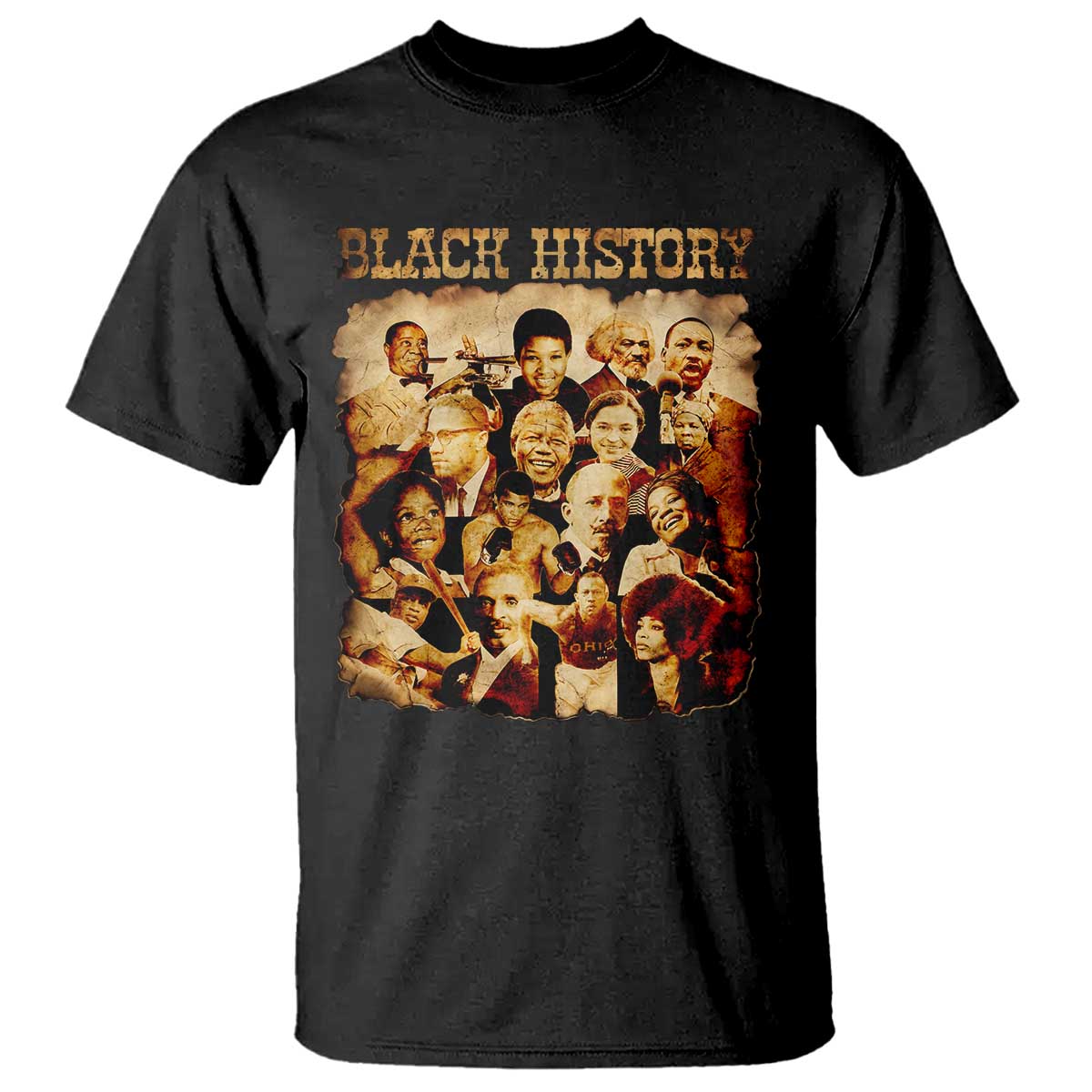 Black History Month T Shirt African American Pride - Wonder Print Shop