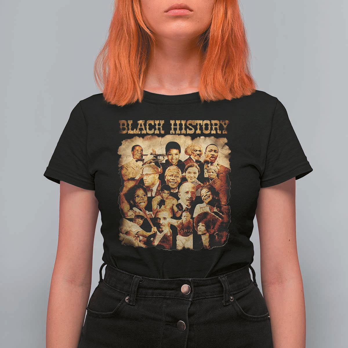 Black History Month T Shirt For Women African American Pride - Wonder Print Shop