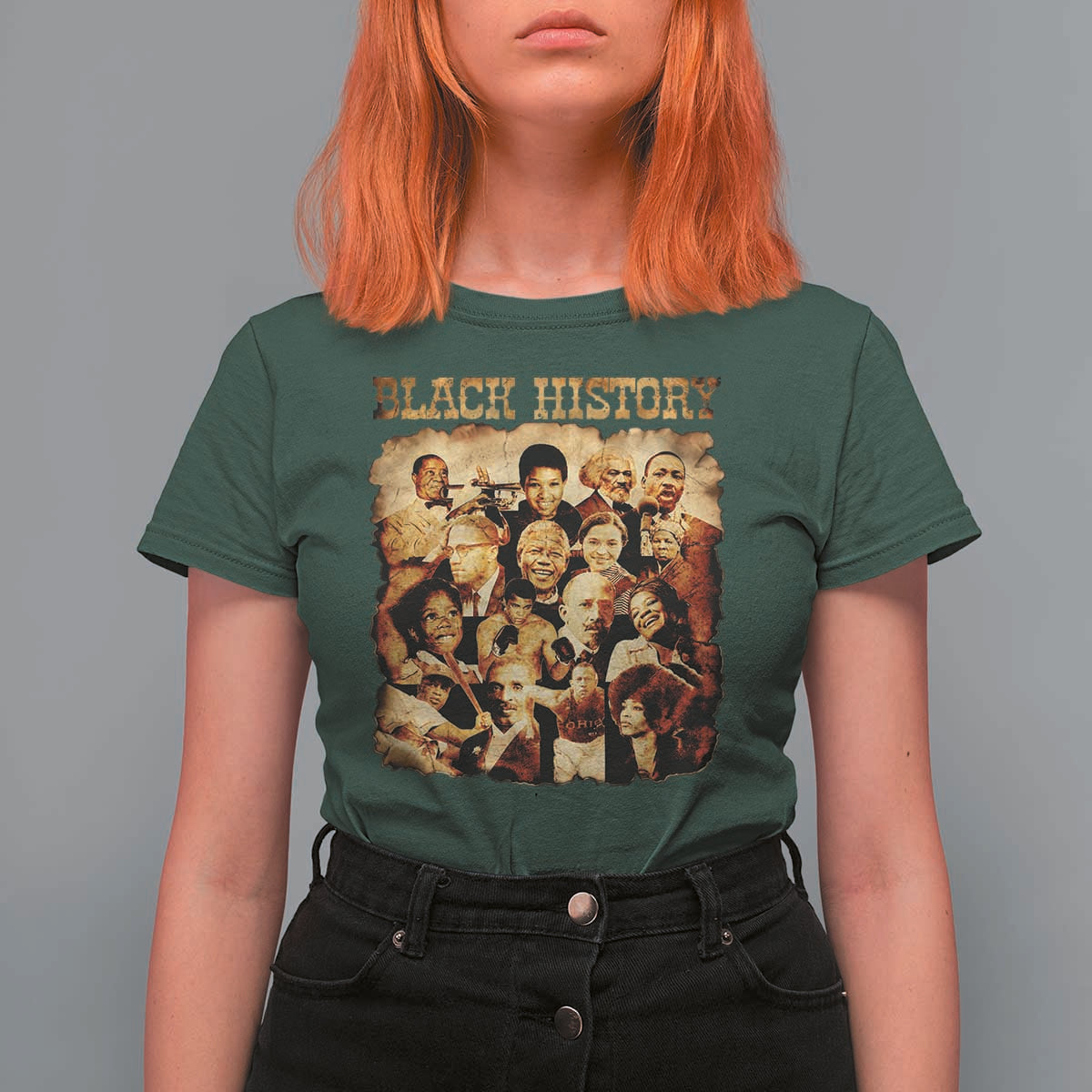 Black History Month T Shirt For Women African American Pride - Wonder Print Shop
