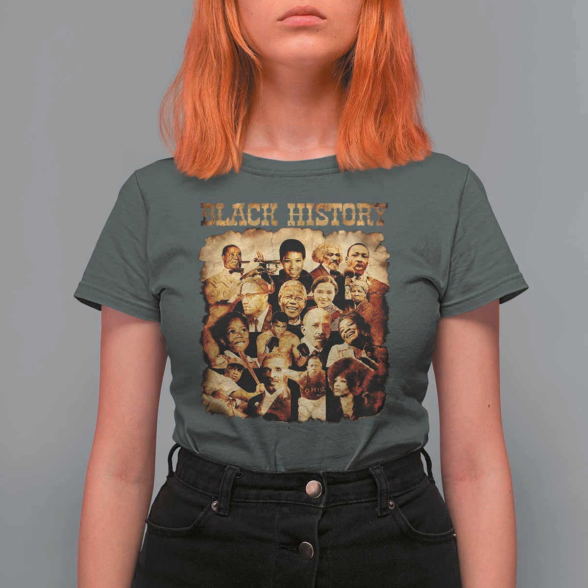 Black History Month T Shirt For Women African American Pride - Wonder Print Shop