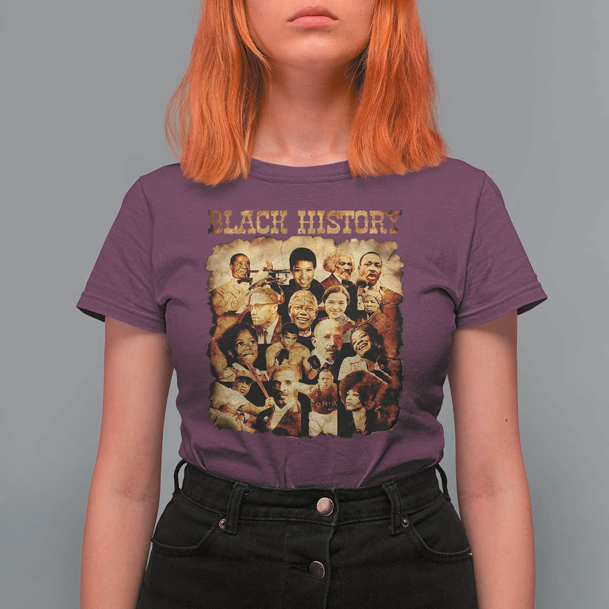 Black History Month T Shirt For Women African American Pride - Wonder Print Shop