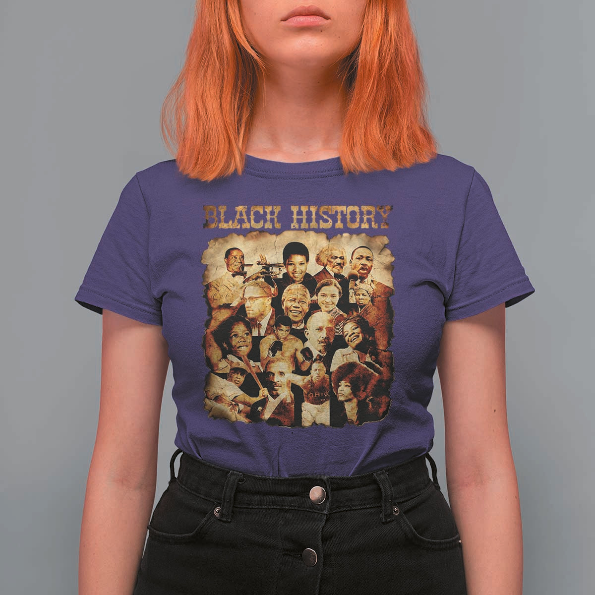 Black History Month T Shirt For Women African American Pride - Wonder Print Shop