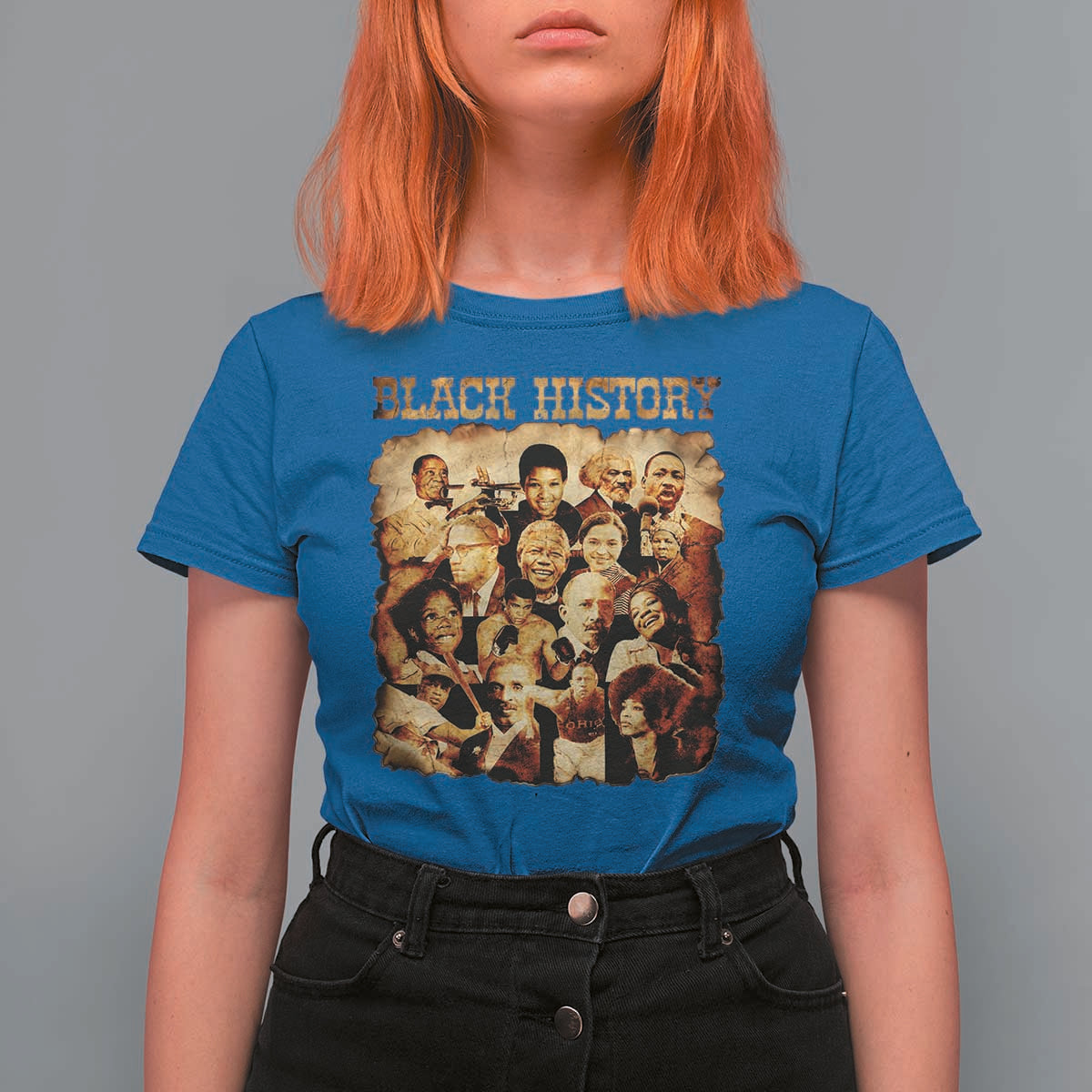 Black History Month T Shirt For Women African American Pride - Wonder Print Shop