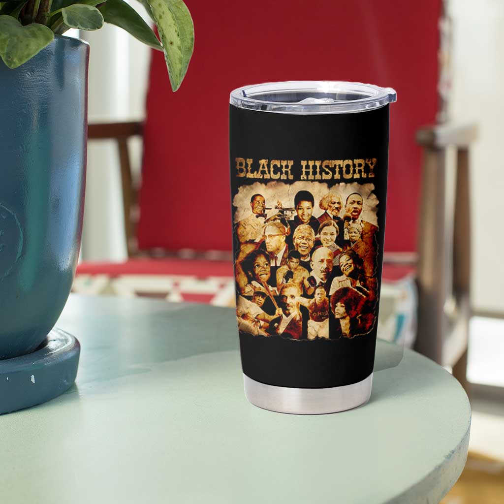 Black History Month Tumbler Cup African American Pride - Wonder Print Shop