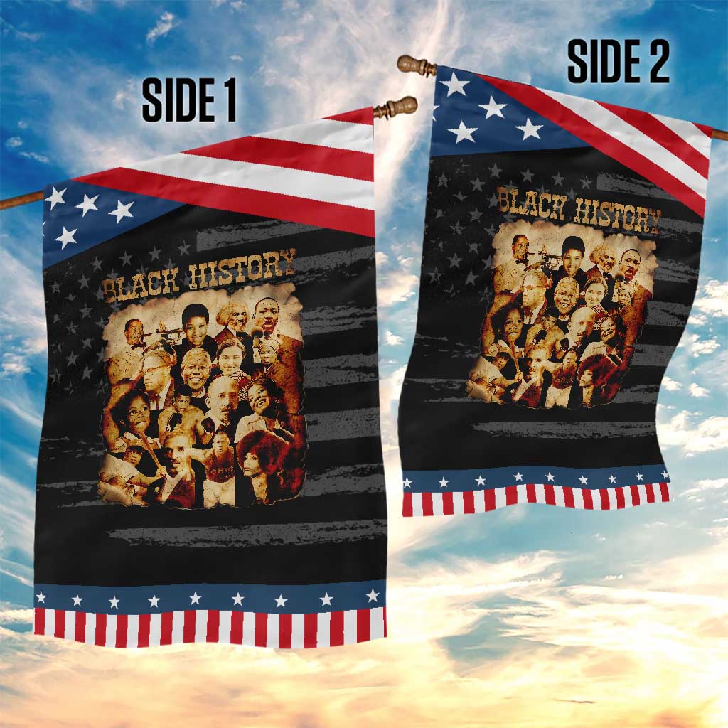 Black History Month Garden Flag African American Pride