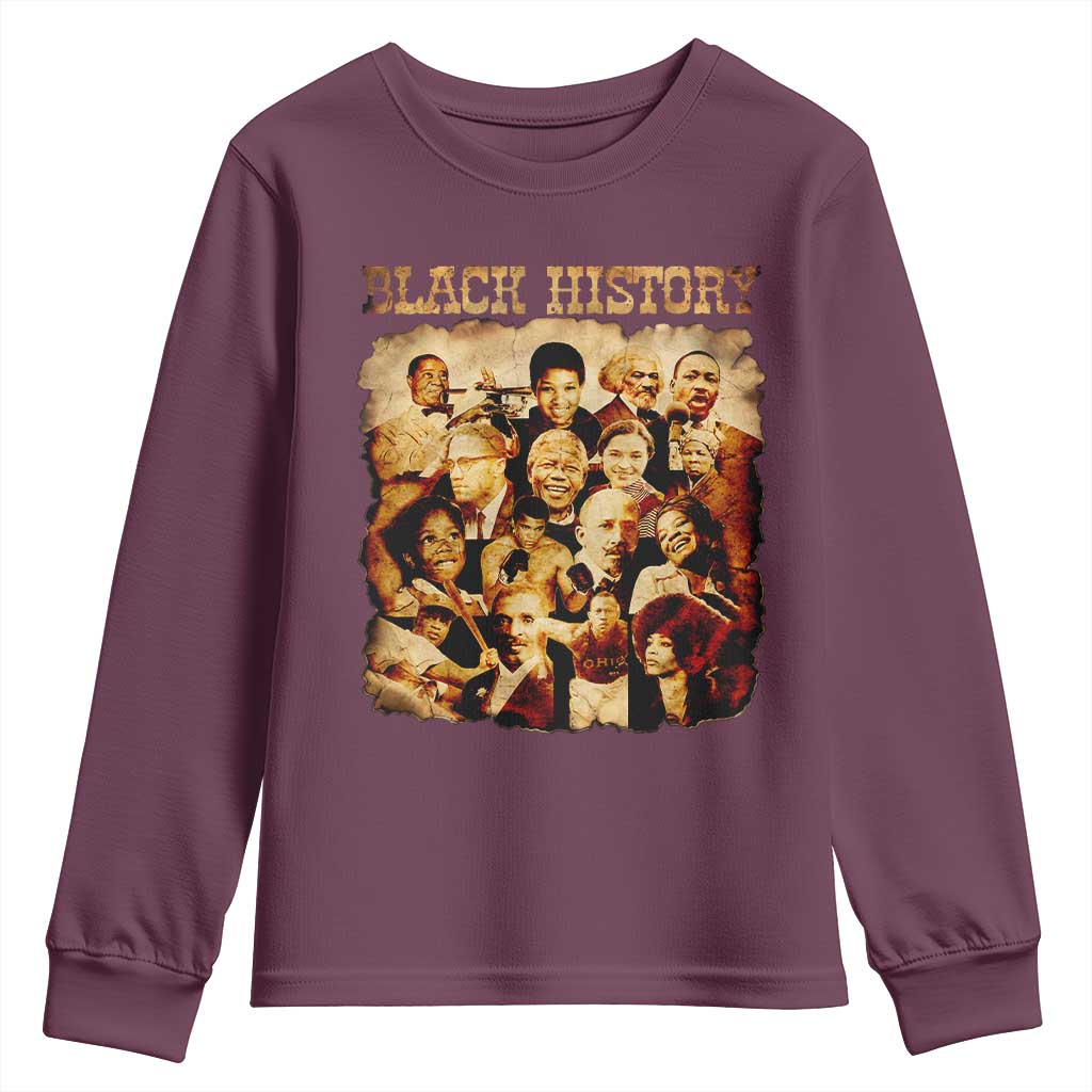 Black History Month Youth Sweatshirt African American Pride - Wonder Print Shop