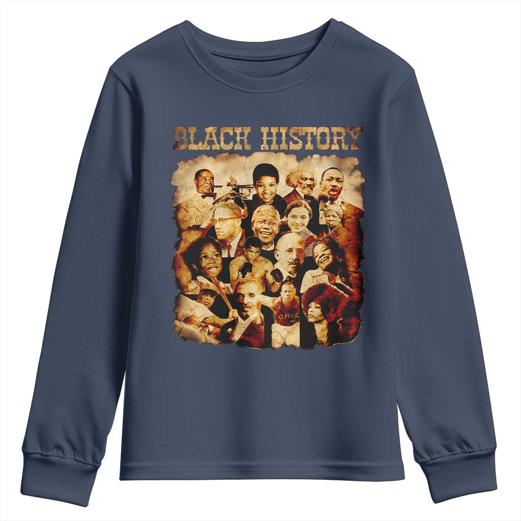 Black History Month Youth Sweatshirt African American Pride - Wonder Print Shop