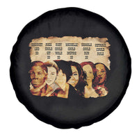 Black History Month Spare Tire Cover African American Women Pride - Wonder Print Shop