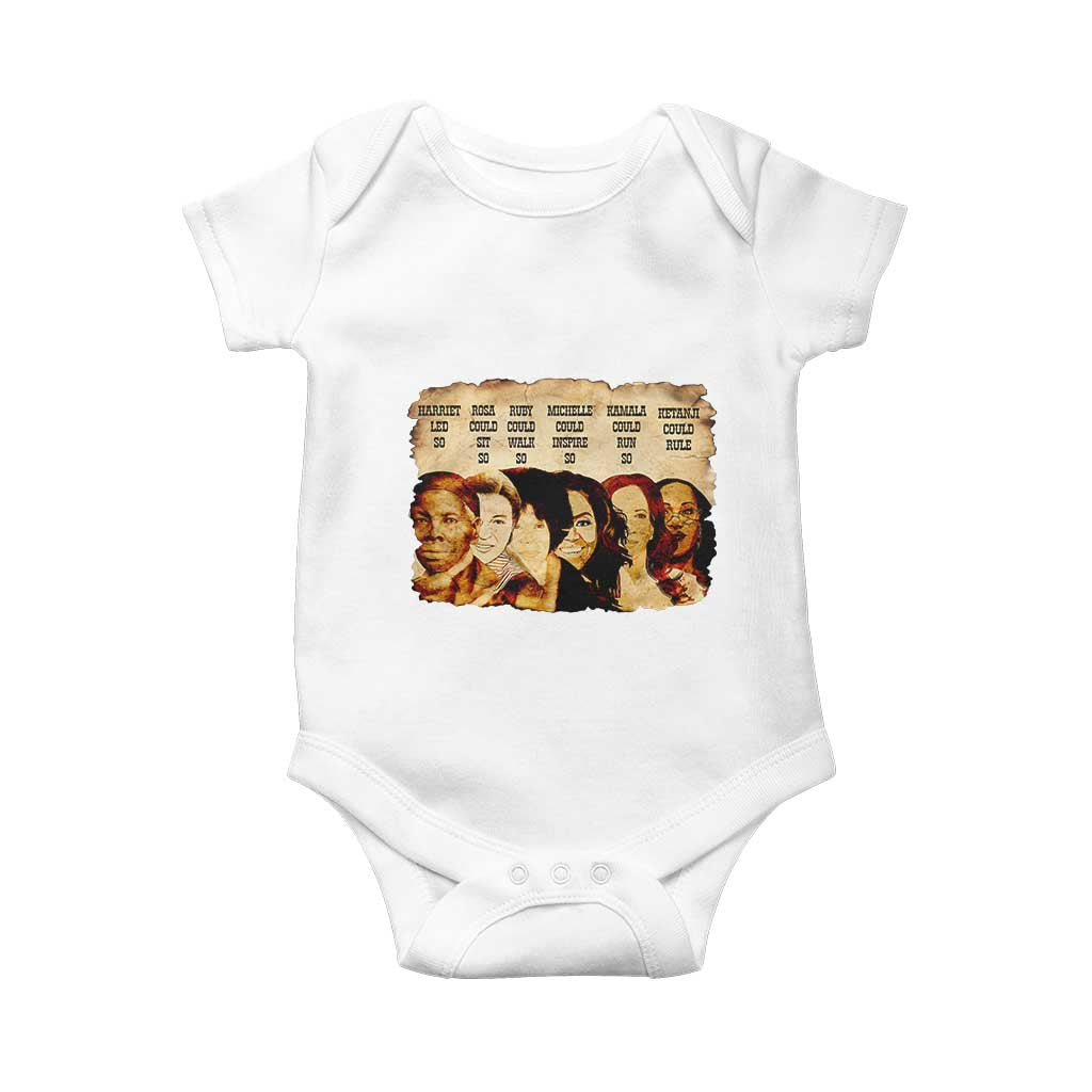 Black History Month Baby Onesie African American Women Pride - Wonder Print Shop