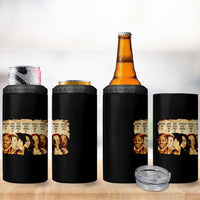 Black History Month 4 in 1 Can Cooler Tumbler African American Women Pride - Wonder Print Shop