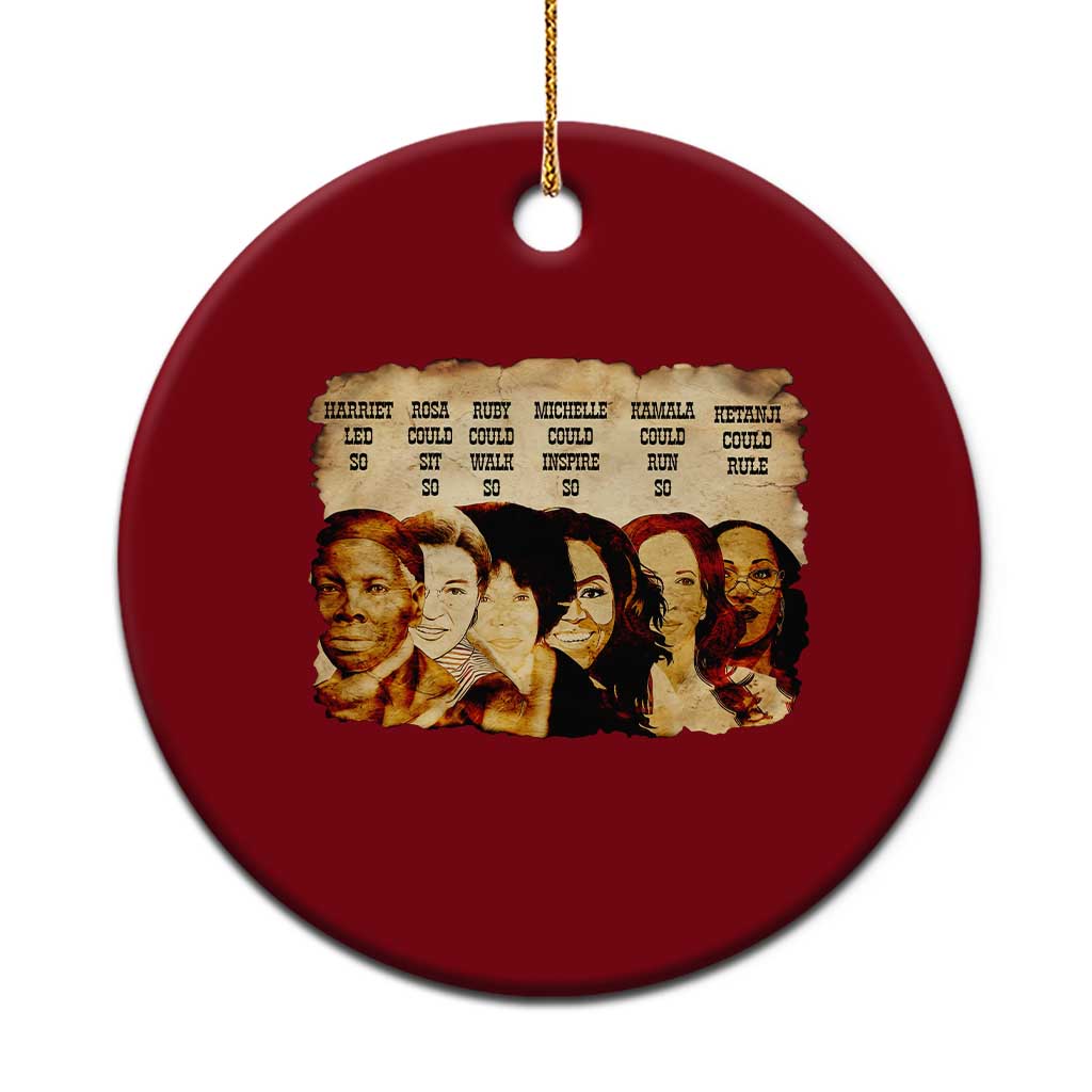 Black History Month Ceramic Ornament African American Women Pride - Wonder Print Shop