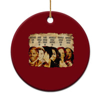 Black History Month Ceramic Ornament African American Women Pride - Wonder Print Shop