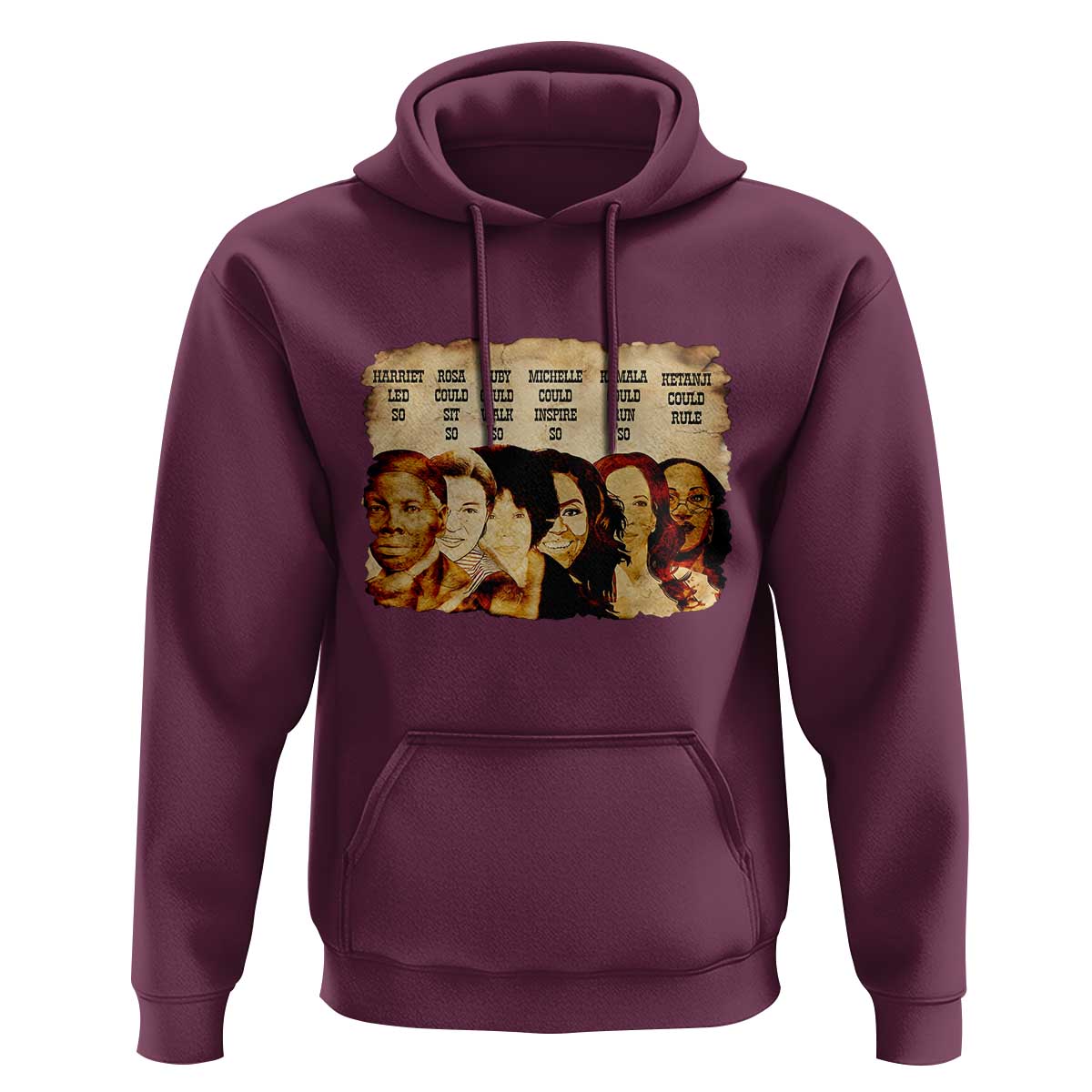 Black History Month Hoodie African American Women Pride - Wonder Print Shop