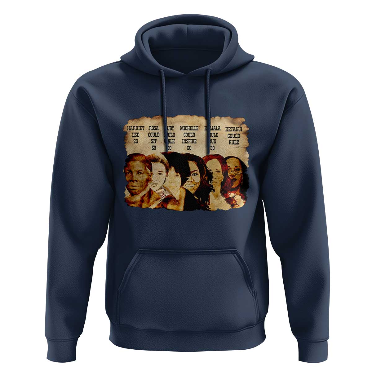 Black History Month Hoodie African American Women Pride - Wonder Print Shop