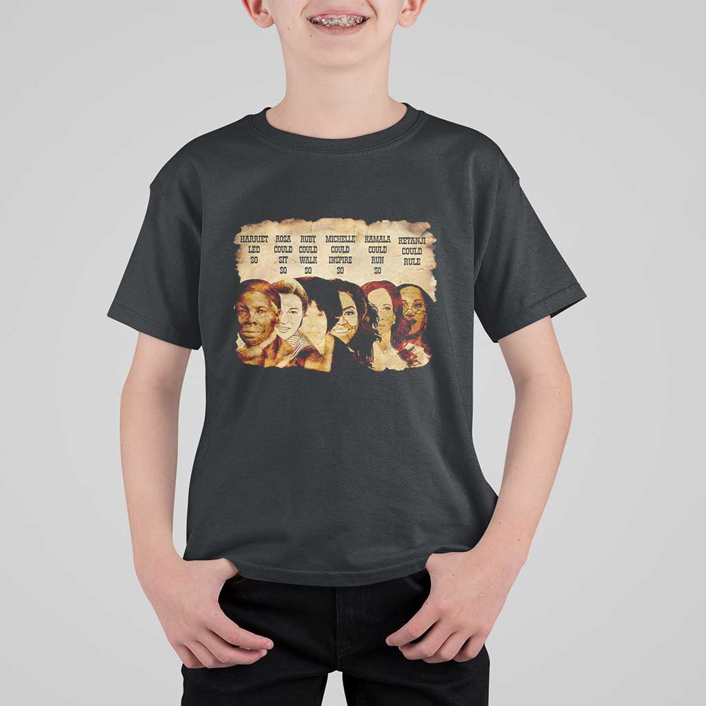 Black History Month T Shirt For Kid African American Women Pride - Wonder Print Shop