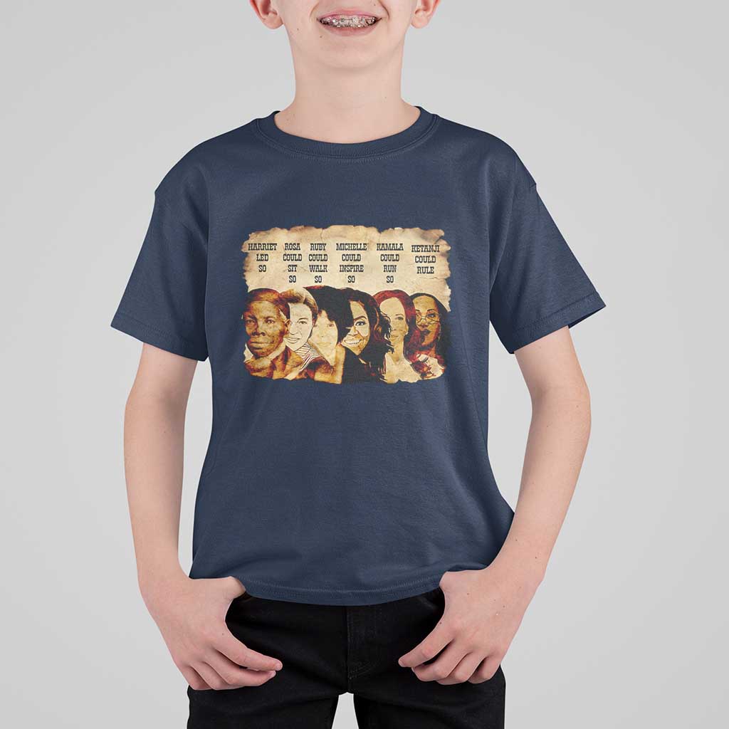 Black History Month T Shirt For Kid African American Women Pride - Wonder Print Shop