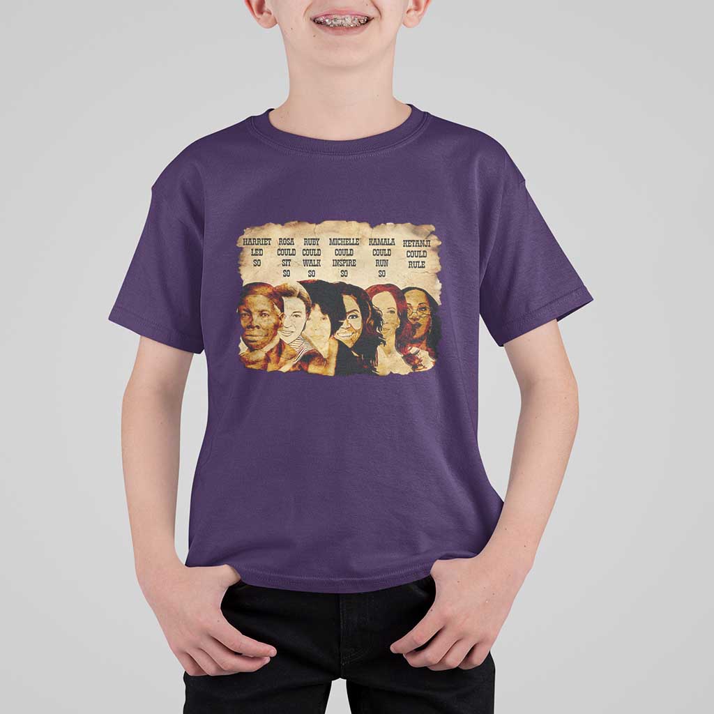 Black History Month T Shirt For Kid African American Women Pride - Wonder Print Shop