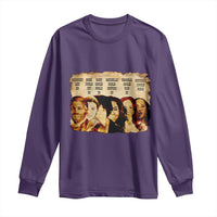 Black History Month Long Sleeve Shirt African American Women Pride - Wonder Print Shop