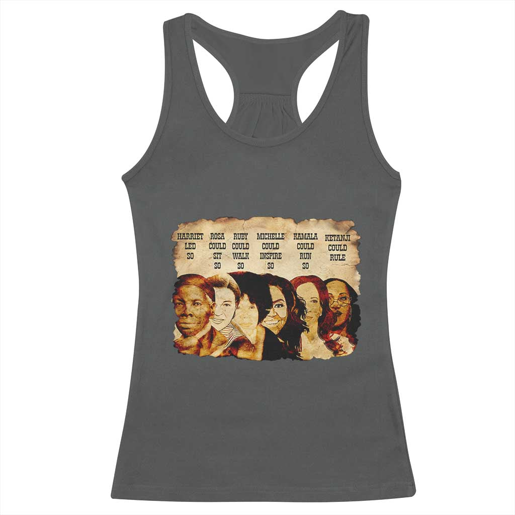 Black History Month Racerback Tank Top African American Women Pride - Wonder Print Shop