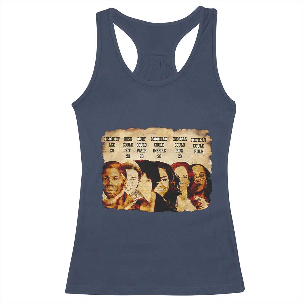 Black History Month Racerback Tank Top African American Women Pride - Wonder Print Shop