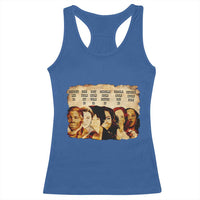 Black History Month Racerback Tank Top African American Women Pride - Wonder Print Shop