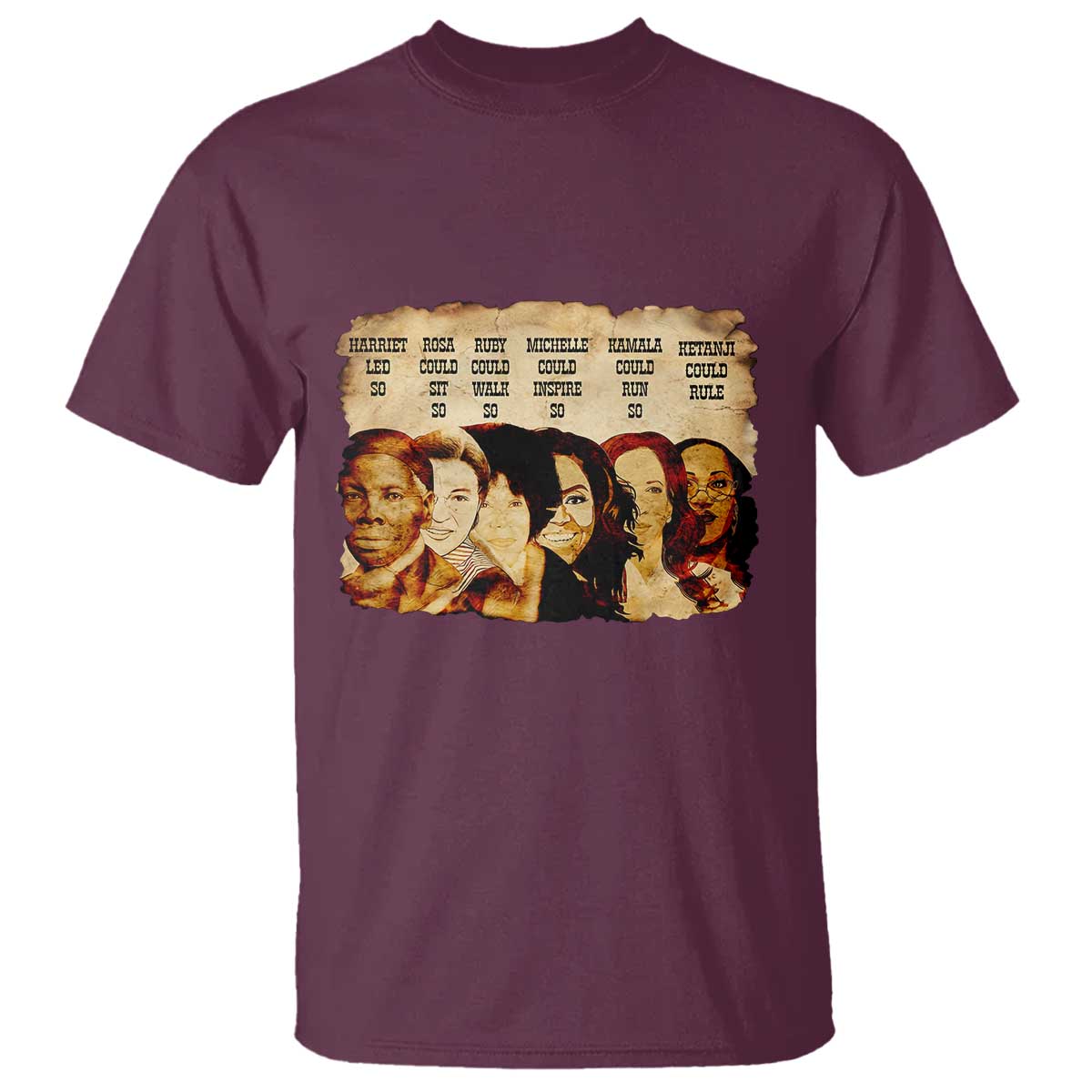 Black History Month T Shirt African American Women Pride - Wonder Print Shop