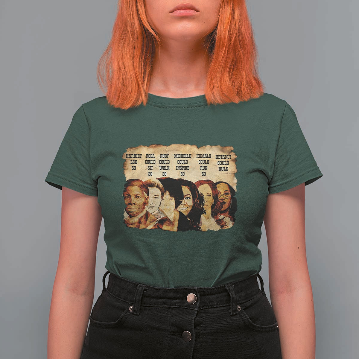 Black History Month T Shirt For Women African American Women Pride - Wonder Print Shop