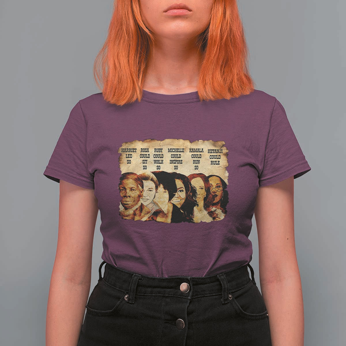 Black History Month T Shirt For Women African American Women Pride - Wonder Print Shop