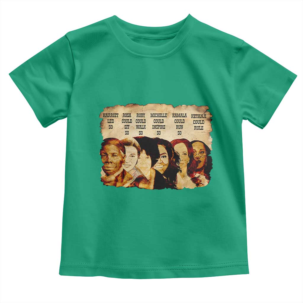 Black History Month Toddler T Shirt African American Women Pride - Wonder Print Shop
