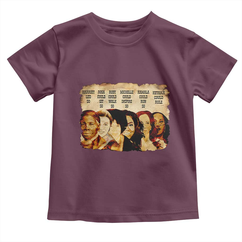 Black History Month Toddler T Shirt African American Women Pride - Wonder Print Shop