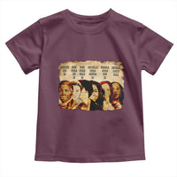 Black History Month Toddler T Shirt African American Women Pride - Wonder Print Shop