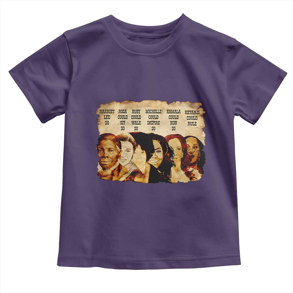 Black History Month Toddler T Shirt African American Women Pride - Wonder Print Shop