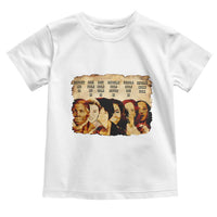Black History Month Toddler T Shirt African American Women Pride - Wonder Print Shop