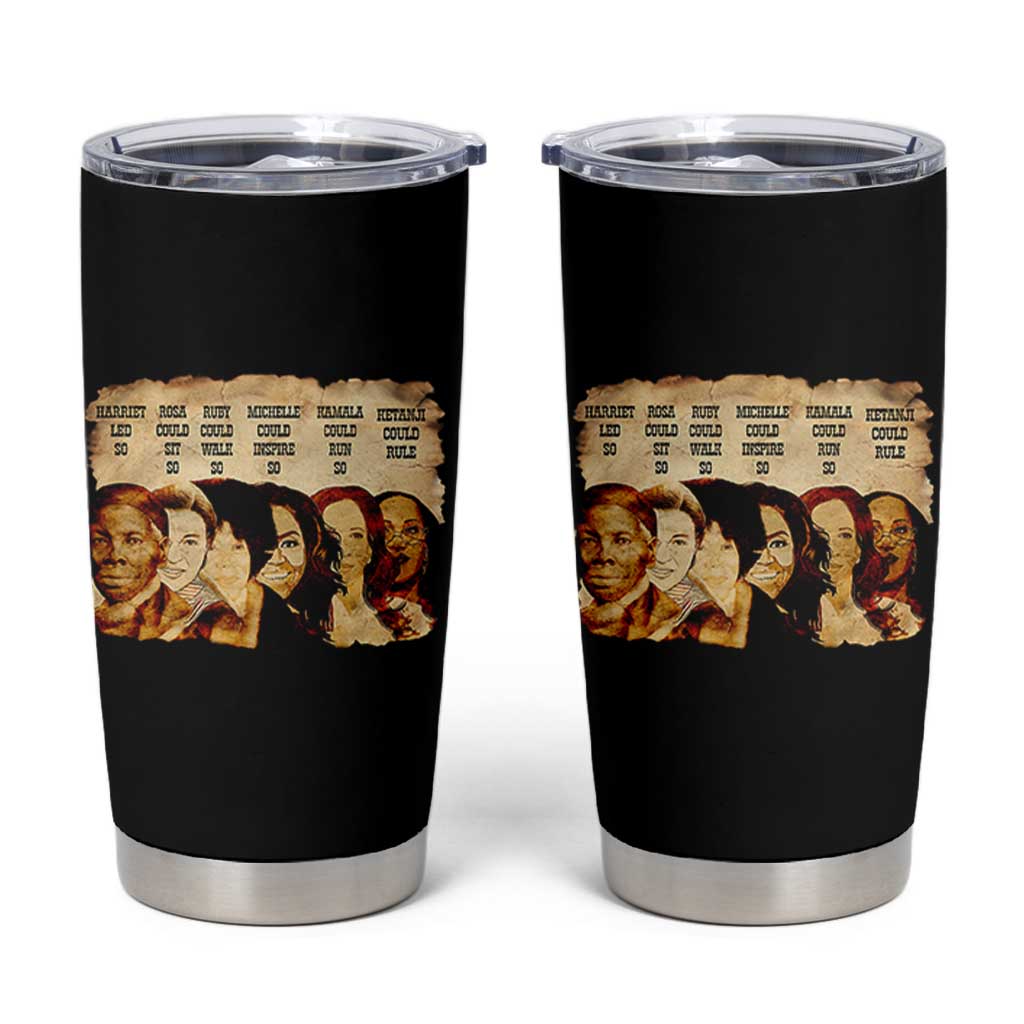 Black History Month Tumbler Cup African American Women Pride - Wonder Print Shop
