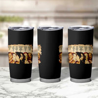 Black History Month Tumbler Cup African American Women Pride - Wonder Print Shop