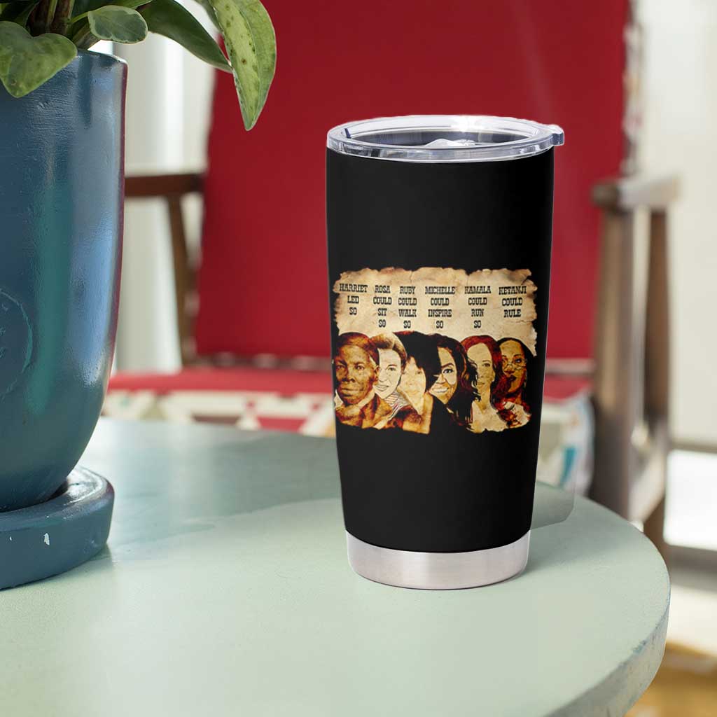 Black History Month Tumbler Cup African American Women Pride - Wonder Print Shop