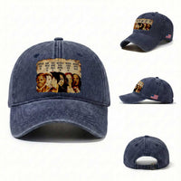 Black History Month Washed Cotton Baseball Cap African American Women Pride