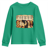 Black History Month Youth Sweatshirt African American Women Pride - Wonder Print Shop
