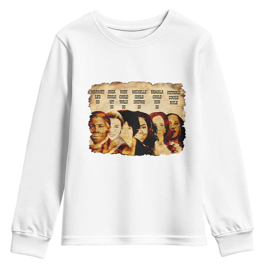 Black History Month Youth Sweatshirt African American Women Pride - Wonder Print Shop