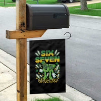 67 Italian Brainrot St Patricks Day Garden Flag Funny Six Seven Leprechaun Playing Baseball Meme